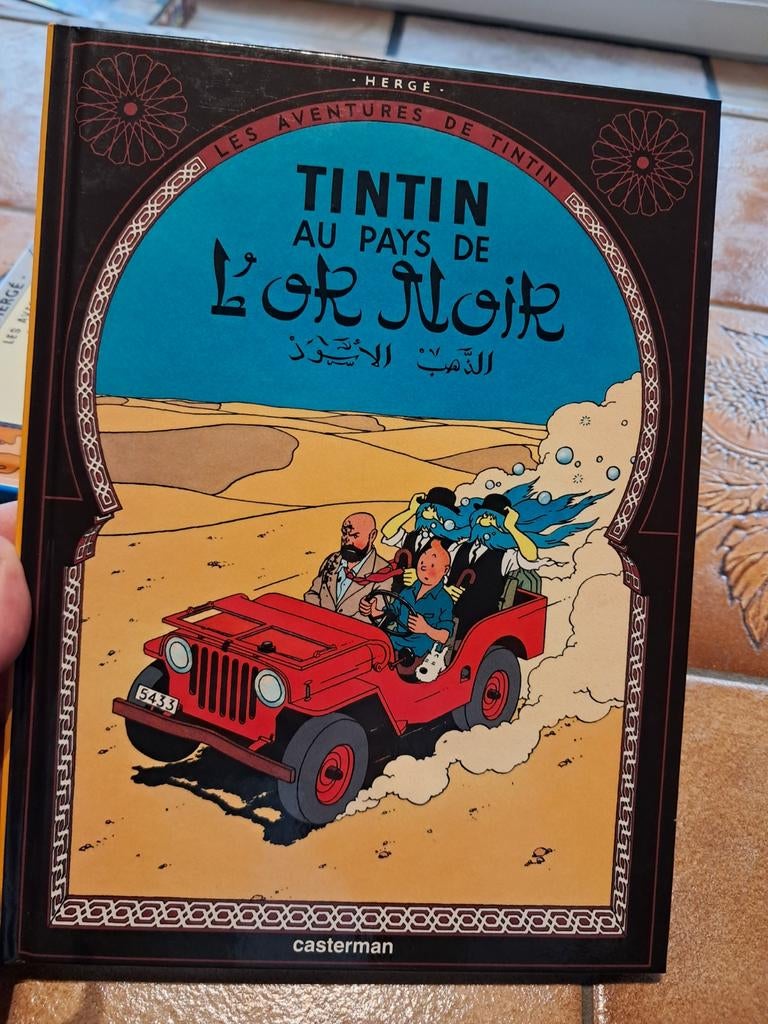 Tintin au pays de l'or noir - Tintin - Hergé, Une BD, Enlèvement ou Envoi, Comme neuf, Hergé