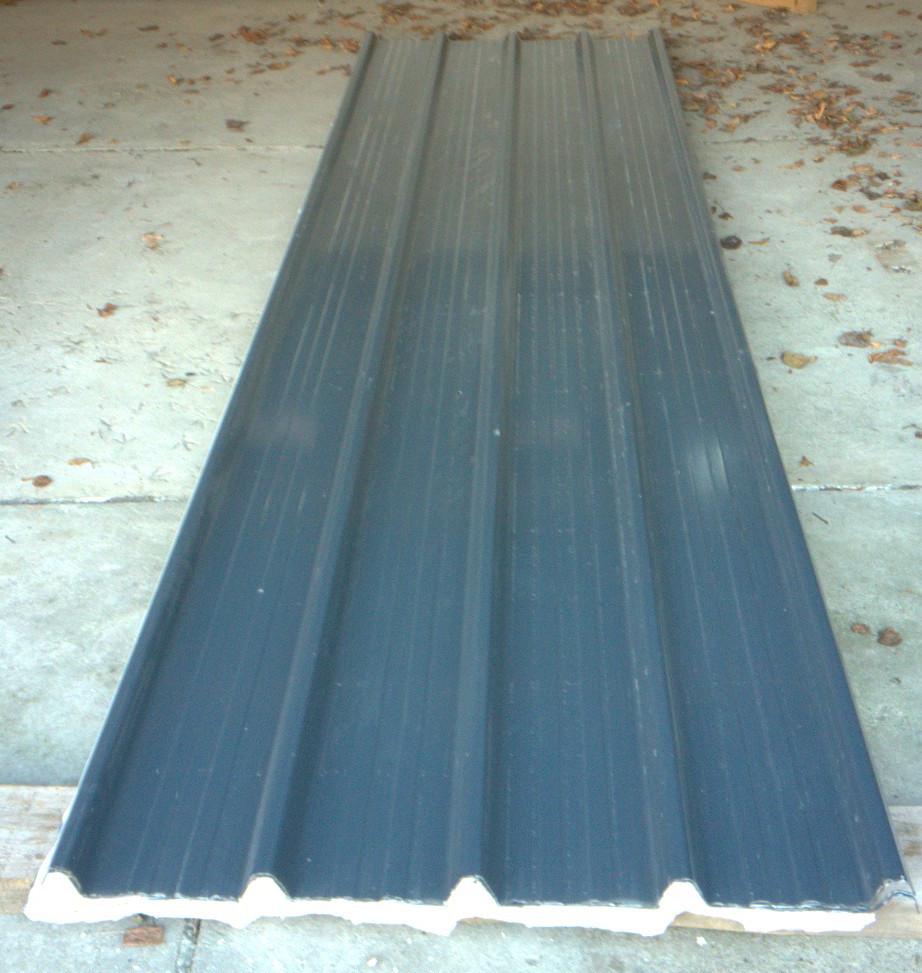 Set restplaten ECO30-panelen (alu folie binnen), Bricolage & Construction, Tuiles & Revêtements de toit, Comme neuf, Tôle ondulée