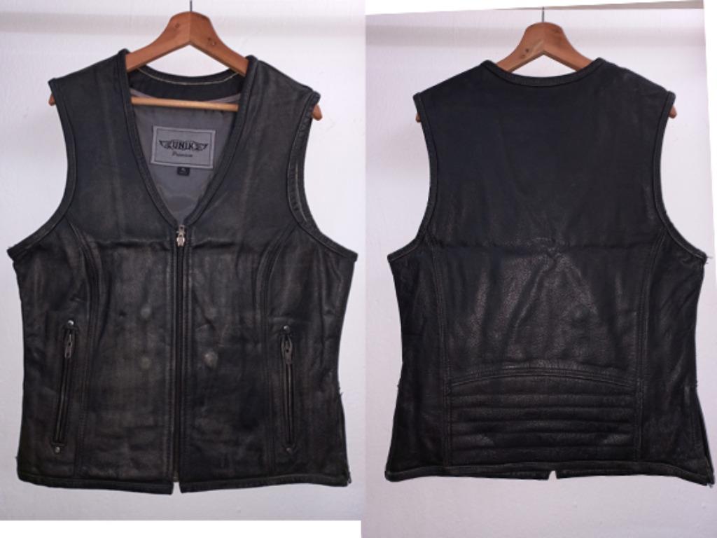 Gillet de Moto Cuir neuf solde prix 45€, Enlèvement ou Envoi, Neuf, avec ticket, Femmes