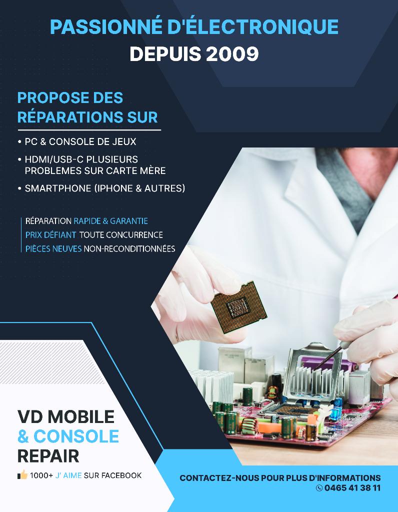 PS5 - PS4 - XBox - NINTENDO SWITCH iPhone reparatie, Games en Spelcomputers, Spelcomputers | Sony PlayStation 5, Ophalen of Verzenden