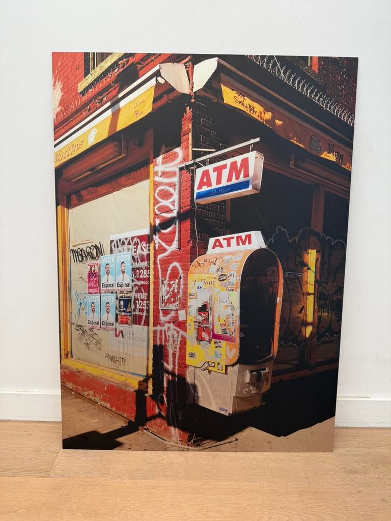 ATM 24 Hour – NYC Street Snapshot - Unique Piece, Ophalen