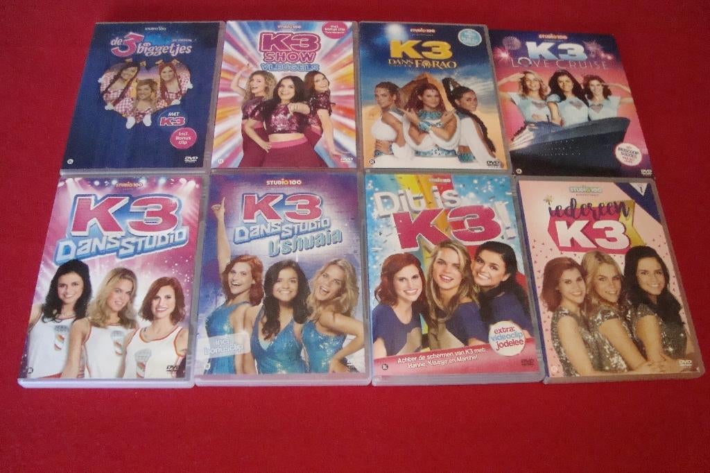 47 dvd's k3, Cd's en Dvd's, Dvd's | Kinderen en Jeugd, Ophalen of Verzenden