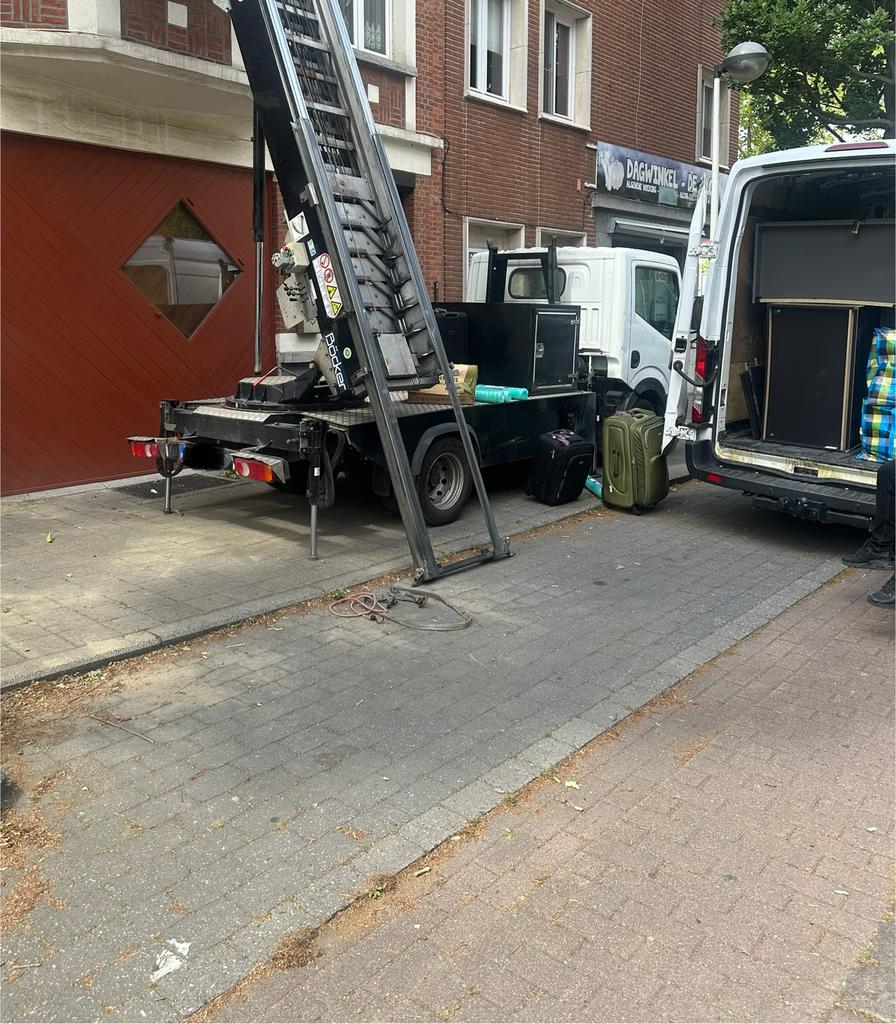Verhuizing/transport/crepi/verbouwing/dak/inboedel leegmaak