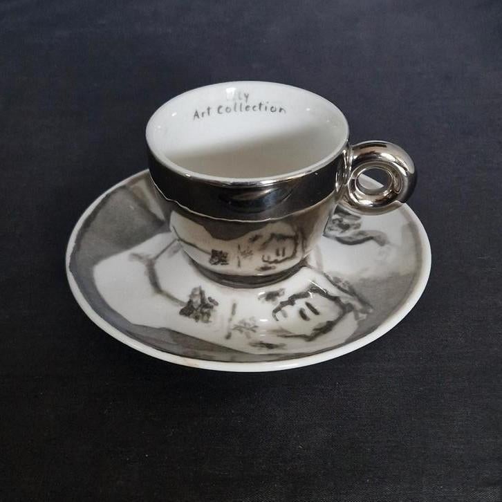 Illy Art Collection 2008 William Kentridge | espresso kopje, Verzenden