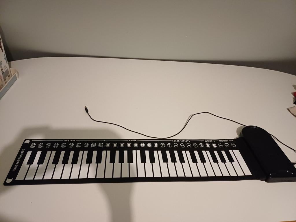 Opvouwbare piano, Ophalen