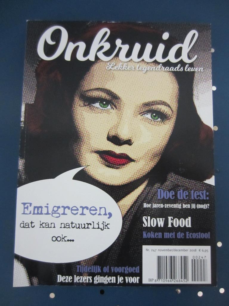 Pakket Onkruid magazines, Ophalen
