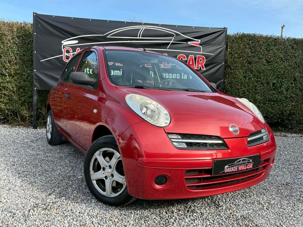 Nissan Micra 1.2i 5Portes/Boite Auto/1ère Main/Garantie 1an!, Autos, Rouge, Achat, Entretenue par le concessionnaire, Noir
