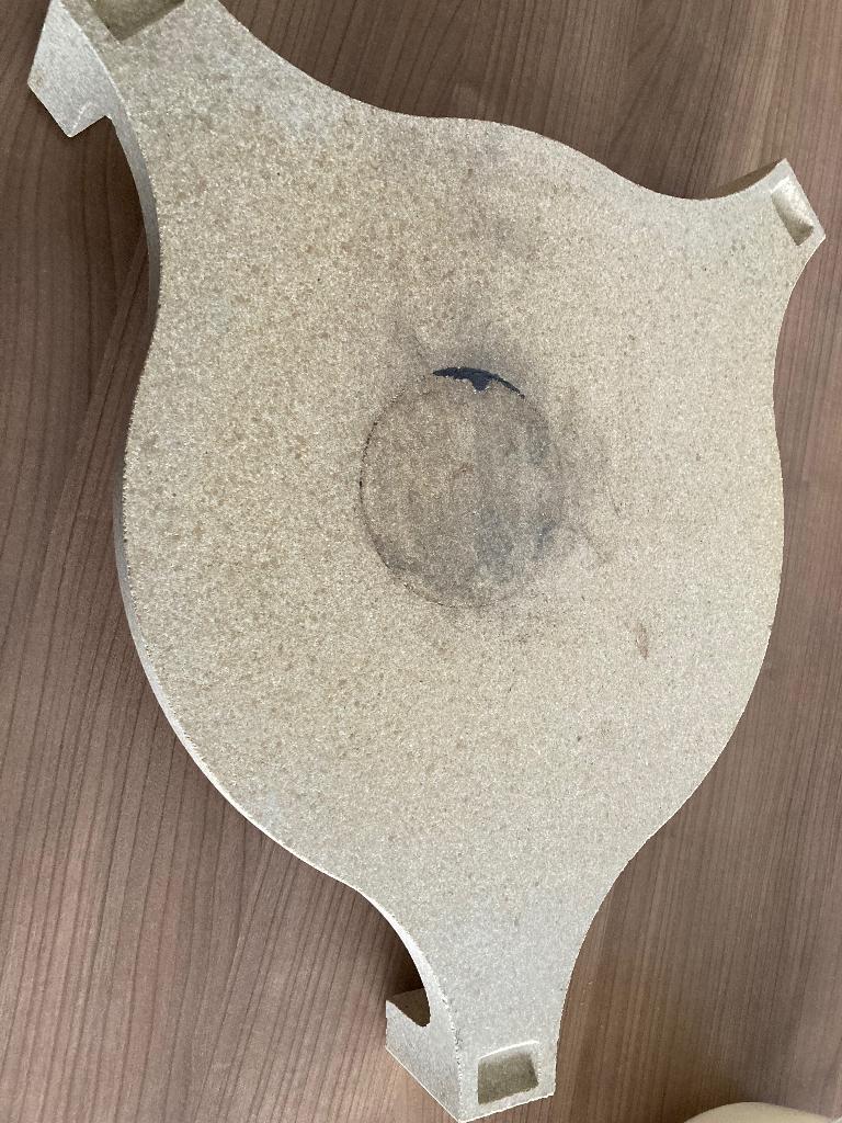 Steun voor borden keramiek, Enlèvement