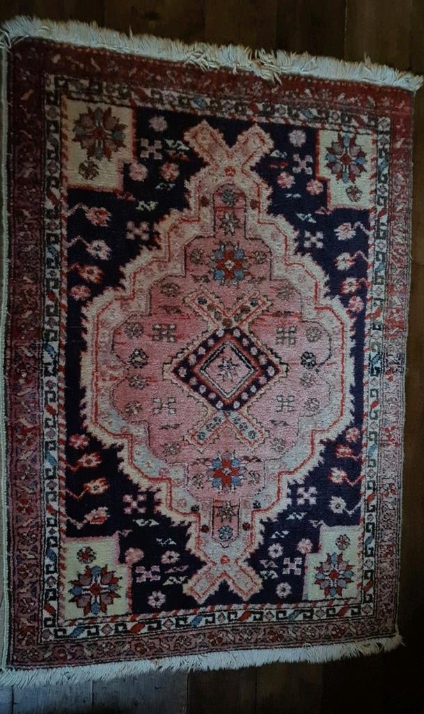 Gecertificeerde handgeknoopte Perzische tapijt MESHKIN, Antiek en Kunst, Ophalen