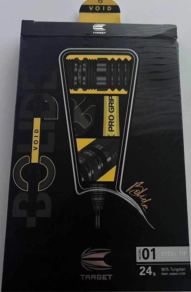 Target Void01 24 gram, Sport en Fitness, Darts, Ophalen, Zo goed als nieuw, Pijlen
