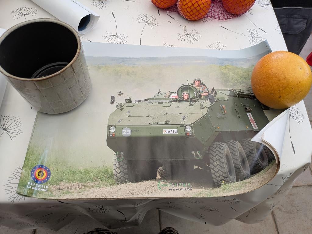 Voertuig leger, Verzamelen, Ophalen of Verzenden, Landmacht, Foto of Poster