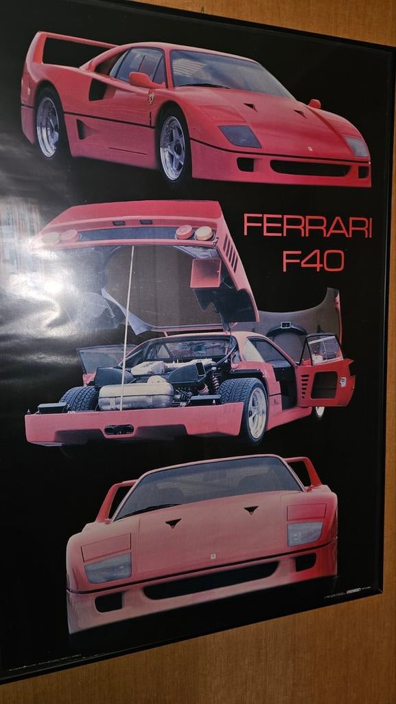 poster Ferrari f40, Collections, Enlèvement