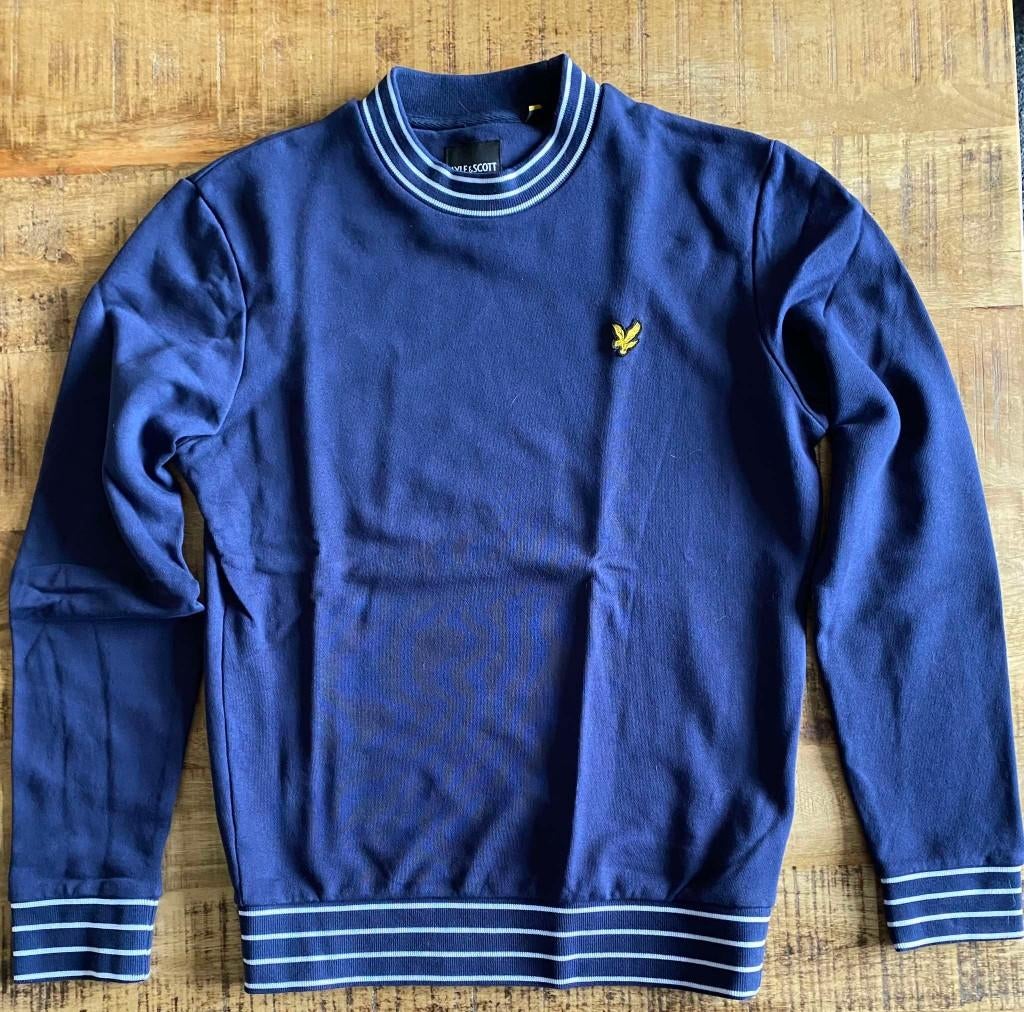 Nieuw: Lyle & Scott sweater - XS, Neuf, Enlèvement ou Envoi, Lyle & Scott, Bleu