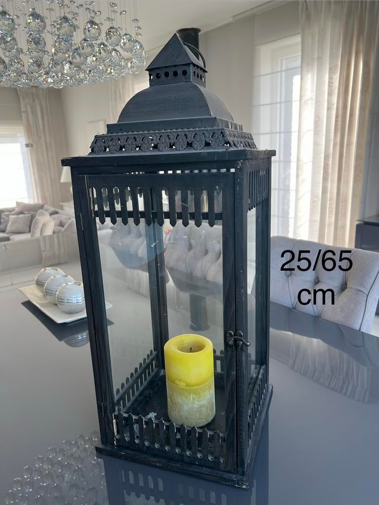 Amphore a bougie a suspendre 65/25 cm, Maison & Meubles, Enlèvement, Comme neuf