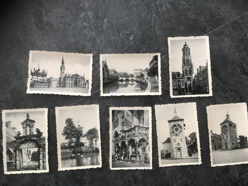 8 kleine foto's Lier, Ophalen of Verzenden