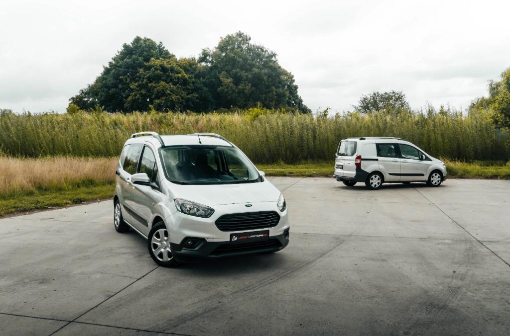 Ford Tourneo Courier 1.0 EcoBoost, Auto's, Ford, Voorwielaandrijving, Start-stop-systeem, Bedrijf, 3 cilinders