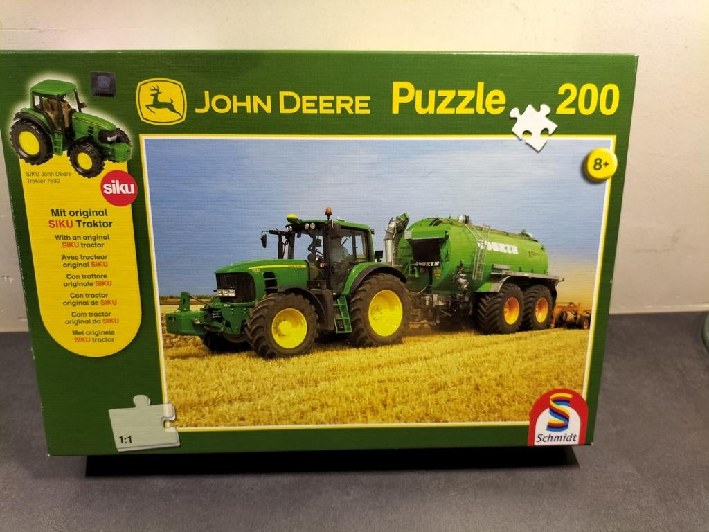 John Deere puzzel 200 stuks, Ophalen, Meer dan 50 stukjes, Nieuw, 6 jaar of ouder