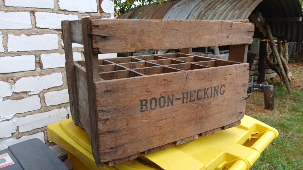 houten bak wijnflessen, Ophalen, Gebruikt, Overige gebieden