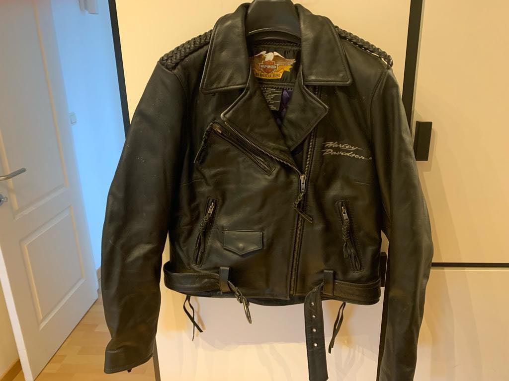 Blouson en cuir Harley Davidson femme, Ophalen, Zo goed als nieuw