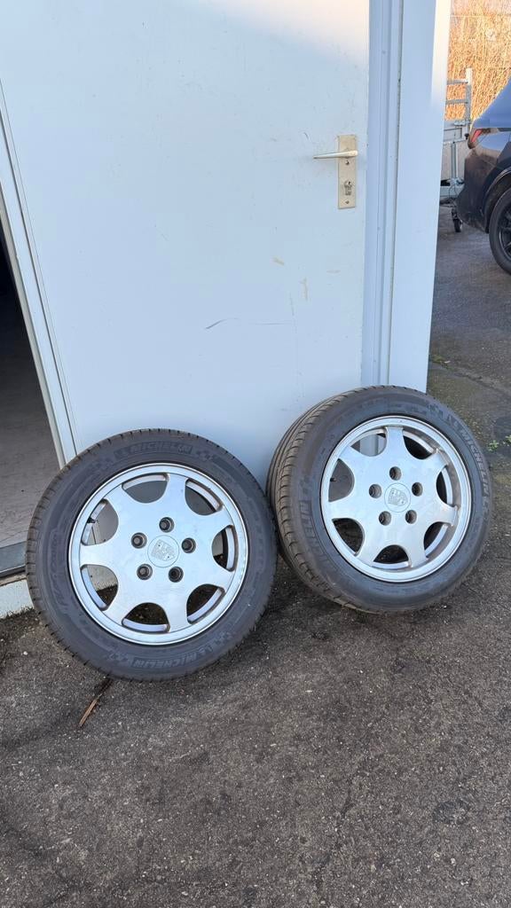 Porsche 964 velgen + banden, Ophalen, Gebruikt, Band(en)