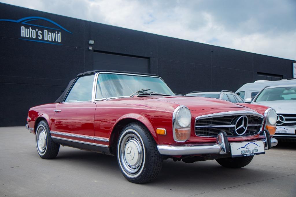 Mercedes-Benz 280 SL Pagoda automatique/Oldtimer/Histoire, Autos, Mercedes-Benz, Achat, Beige, Entreprise, Entretenue par le concessionnaire