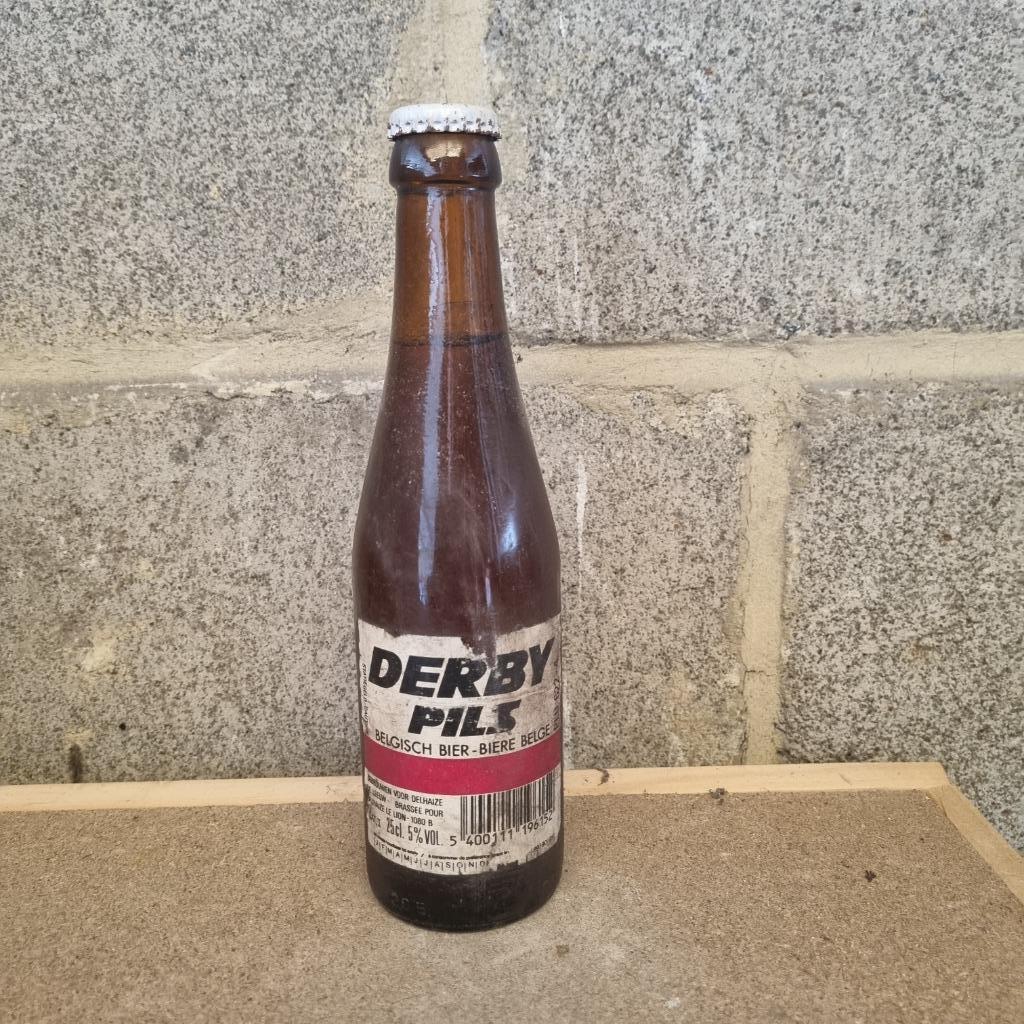 Bouteille de bière Derby Pils (modèle 2), Enlèvement ou Envoi, Utilisé, Bouteille(s), Autres marques