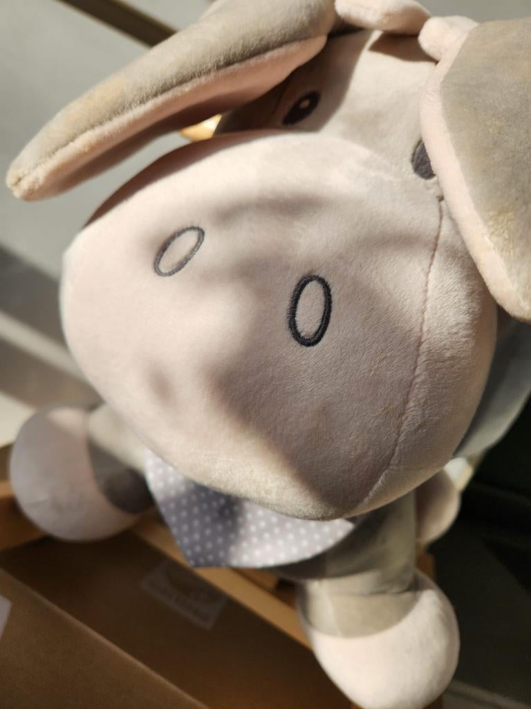 Nattou Cappuccino Hobbelpaard Ezel, Kinderen en Baby's, Ophalen, Zo goed als nieuw