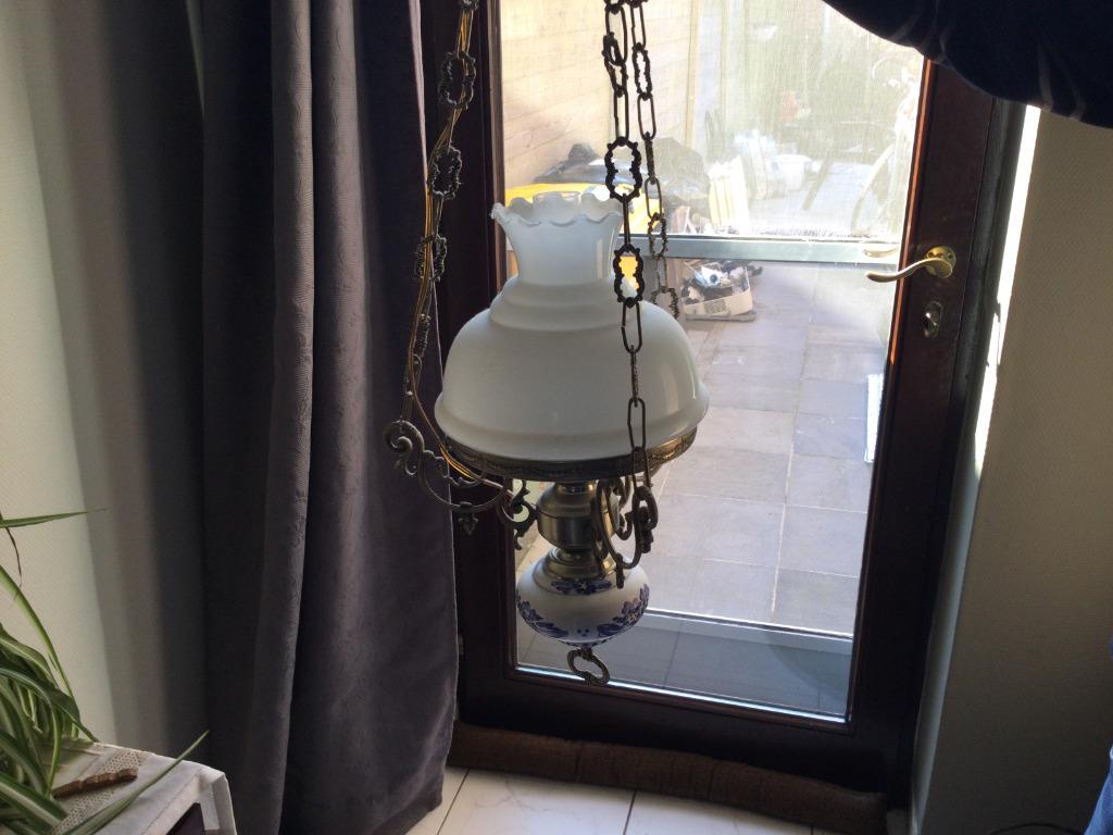 hanglamp, Enlèvement, Utilisé, Verre, 75 cm ou plus