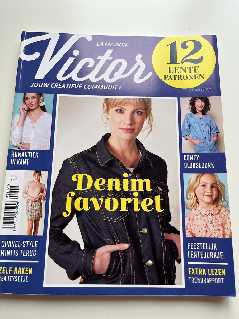 La Maison Victor 2 maart-april 2022, Hobby en Vrije tijd, Kledingpatronen, Ophalen of Verzenden, Zo goed als nieuw