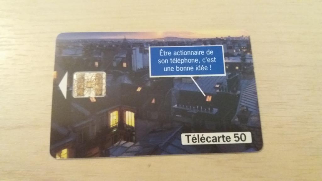 carte téléphonique à puce France 50 unité vintage, Collections, Enlèvement ou Envoi