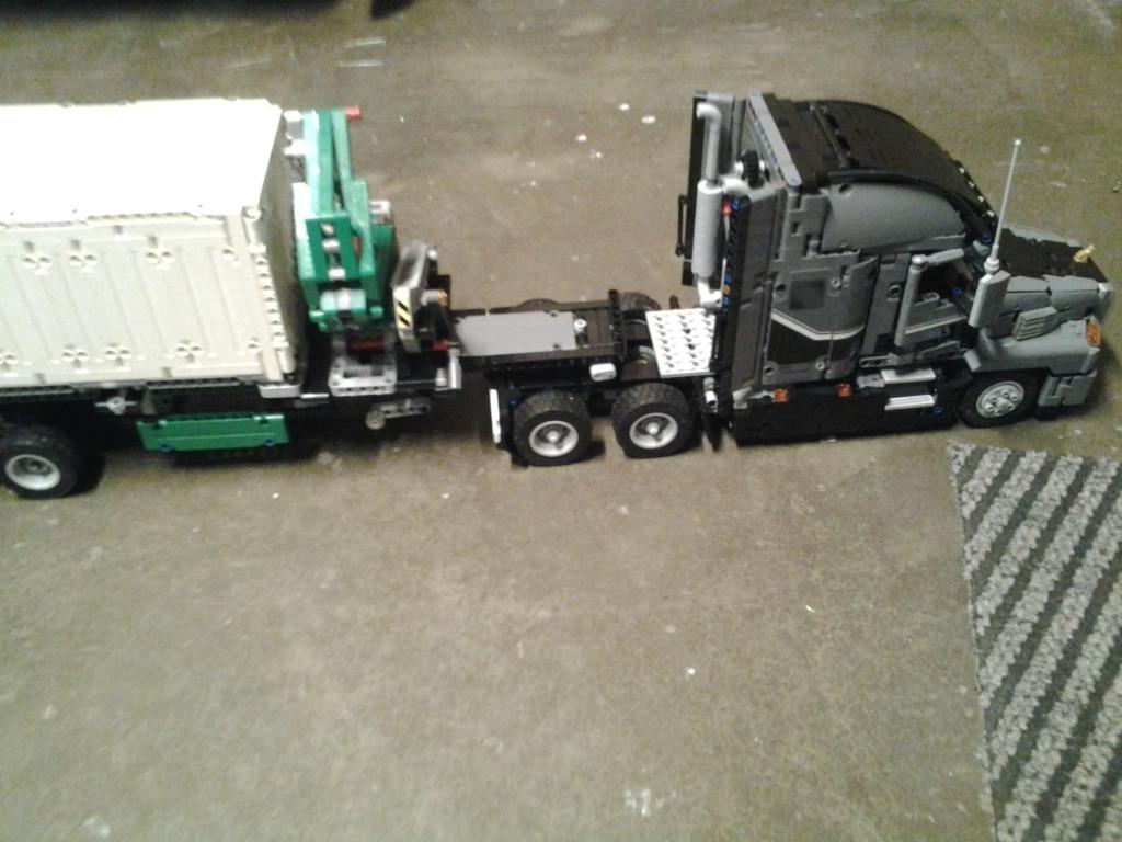 lego technic 42078, Ophalen, Zo goed als nieuw, Complete set, Lego