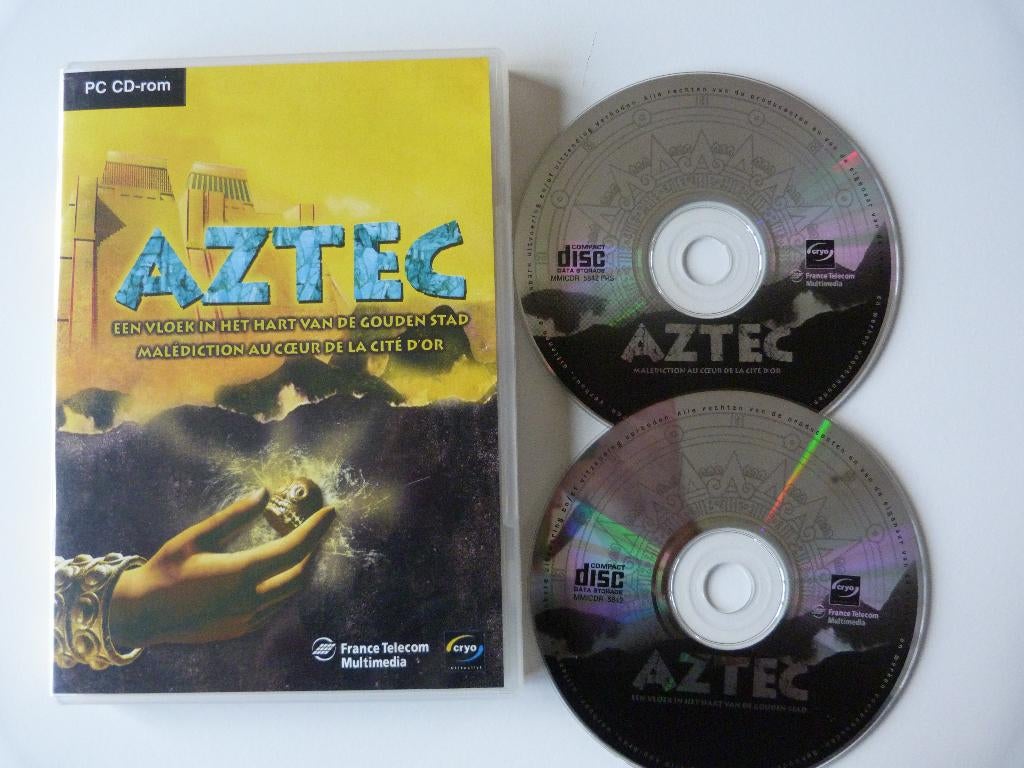 Aztec : Een Vloek In Het Hart Van De Gouden Stad [PC], Puzzel en Educatief, 1 speler, Ophalen of Verzenden, Zo goed als nieuw