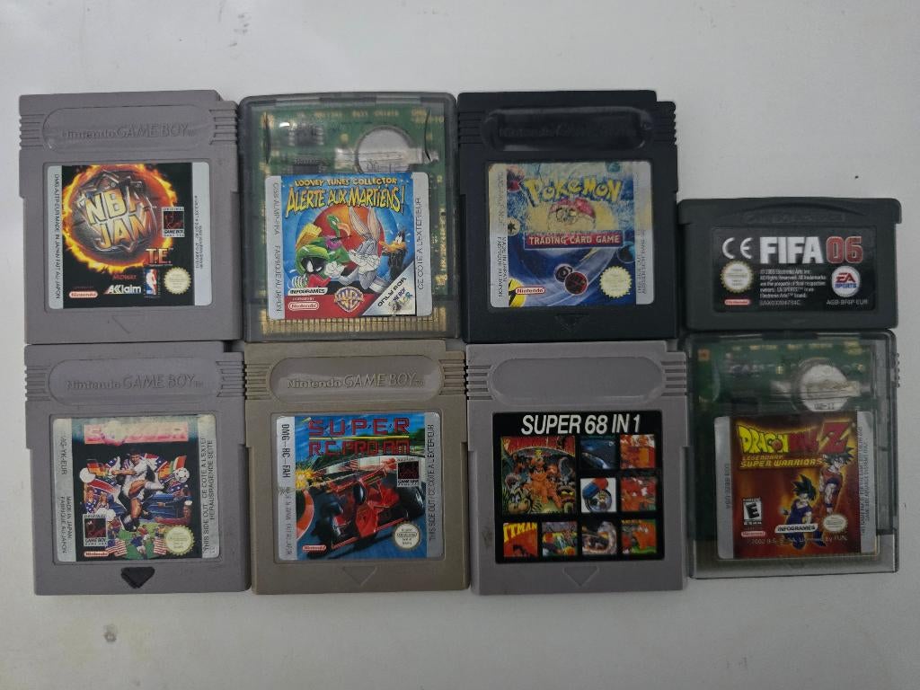 Lot de jeux Game Boy, Avontuur en Actie, Gebruikt, 1 speler, Ophalen of Verzenden