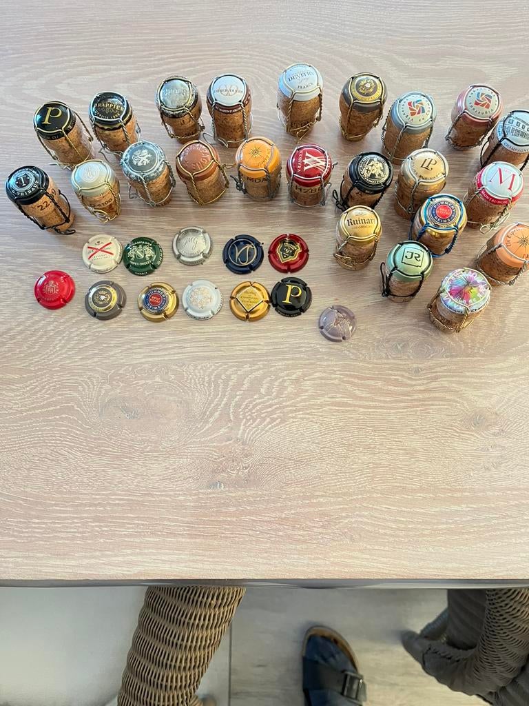 Champagne capsules.. verschillende, Ophalen of Verzenden, Zo goed als nieuw