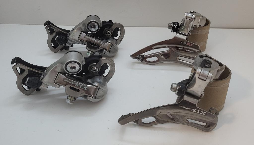 Shimano STX derailleur (7V/3V), Ophalen of Verzenden, Gebruikt, Shimano