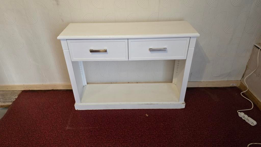 comptoir en bois pour magasin avec deux tiroirs dimension 14