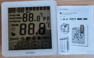 THERMOSTAT AVIDSON 103965 CONNECTE NEUF, Bricolage & Construction, Enlèvement ou Envoi, Neuf