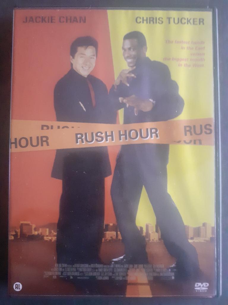 Rush hour (1998) Jackie Chan, Chris Tucker, Alle leeftijden, Ophalen of Verzenden, Zo goed als nieuw, Actiekomedie
