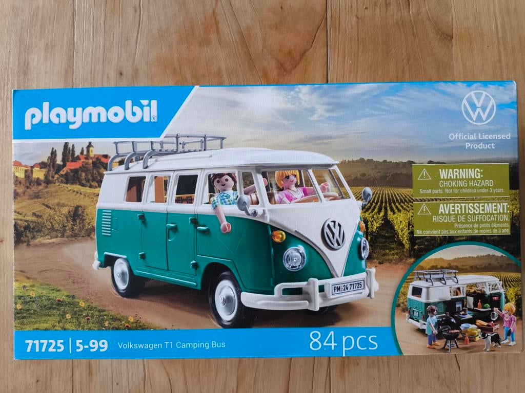 PLAYMOBIL : VOLKSWAGEN T1 Camping Bus. No : 71725/5-99., Enlèvement ou Envoi, Comme neuf
