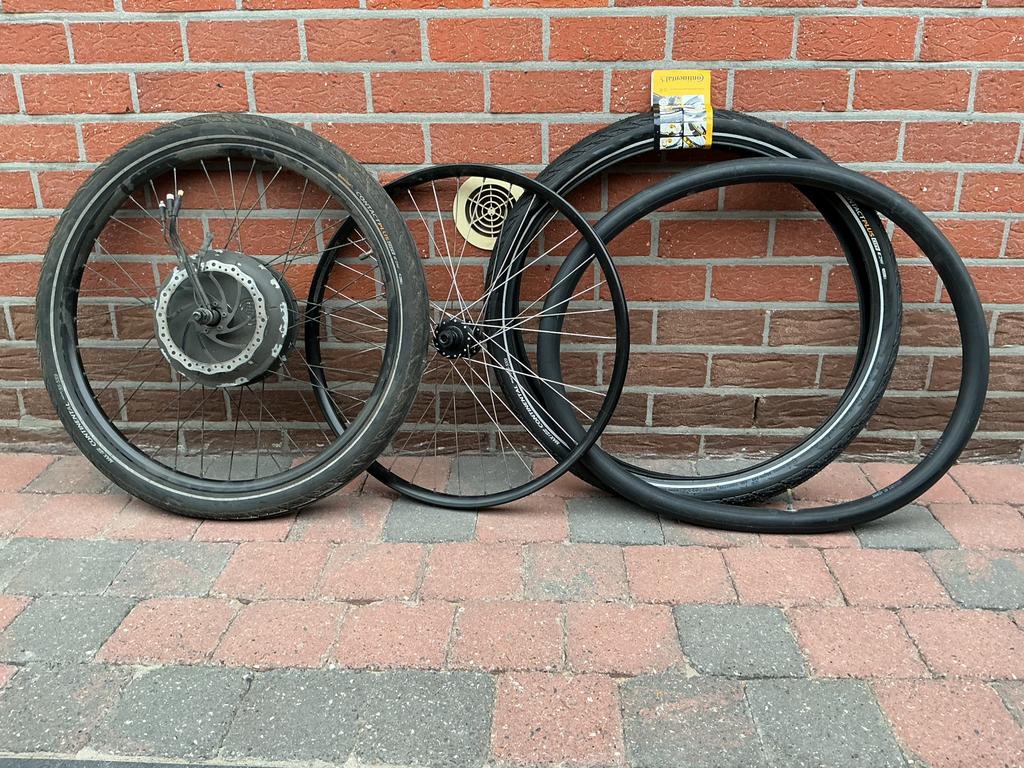 Voorwiel en achterwiel met motor voor Stromer 1,versie 1, Vélos & Vélomoteurs, Vélos Pièces, Elektrische fiets, Moteur, Enlèvement