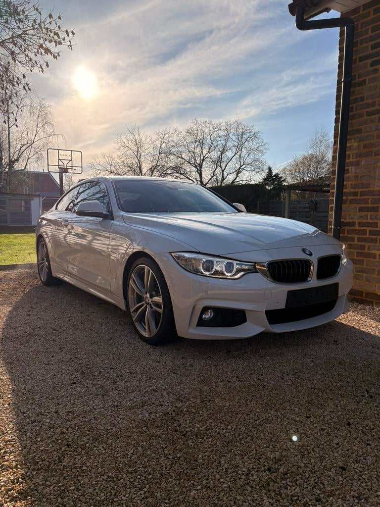 Bmw 420i coupe in zeer goed onderhouden staat, Automaat, Achterwielaandrijving, 4 cilinders, Wit