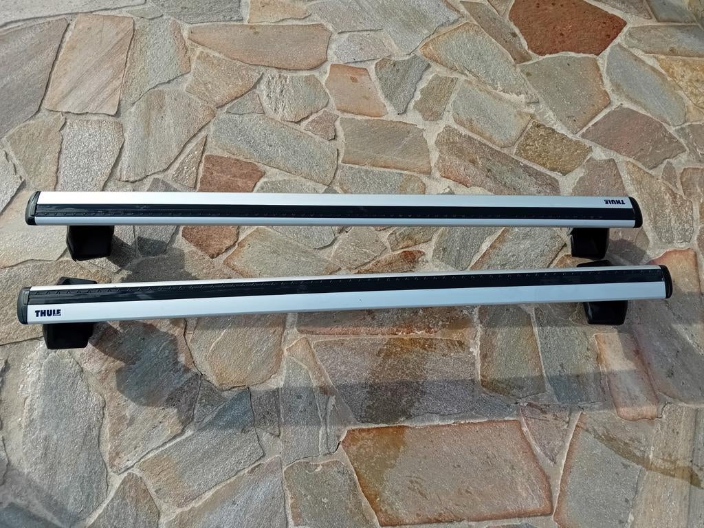 Thule dakdragers - universeel - 135cm, Auto diversen, Dakdragers, Ophalen, Gebruikt