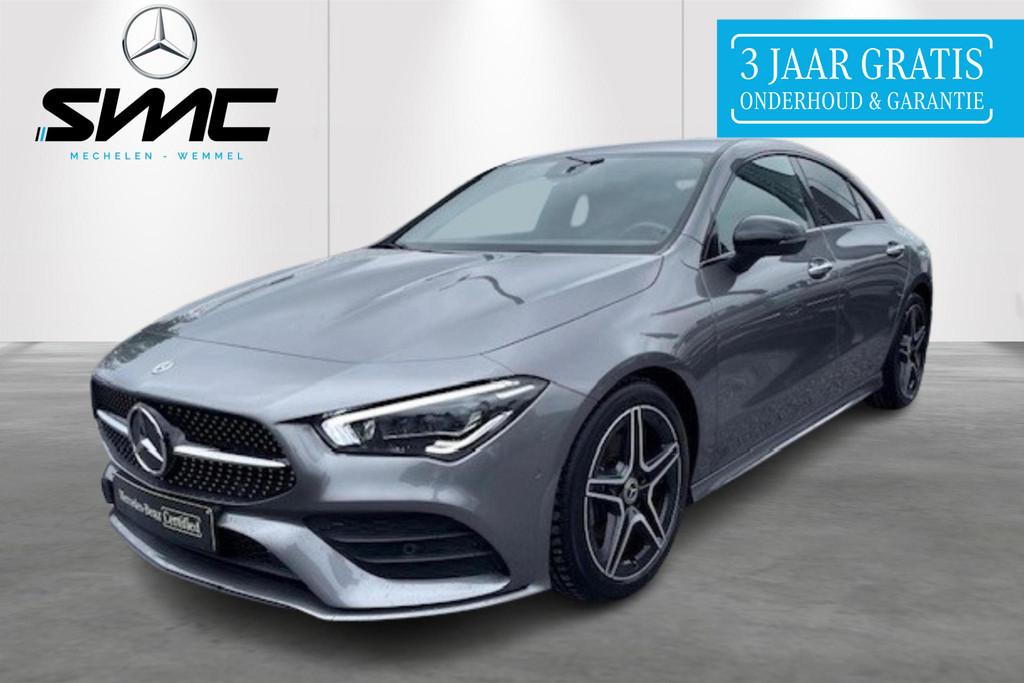 Mercedes-Benz CLA CLA 180 d AMG Line, Auto's, Mercedes-Benz, Stof, Zwart, 4 cilinders, 116 pk