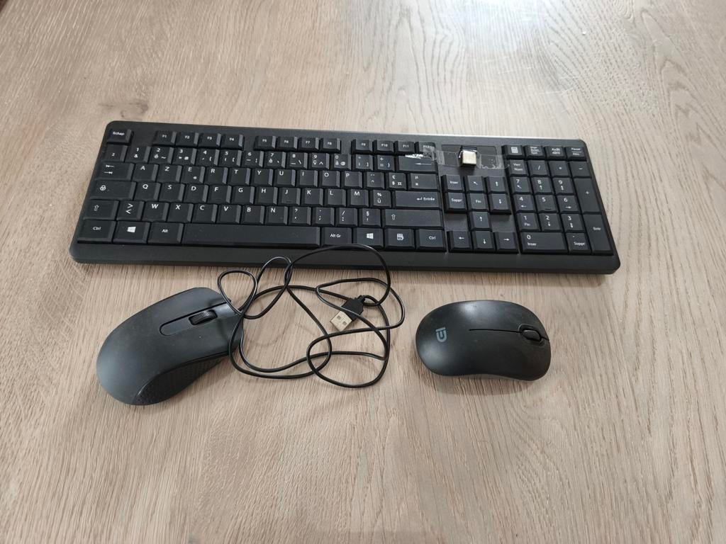 2x muis en toetsenbord, Computers en Software, Ophalen