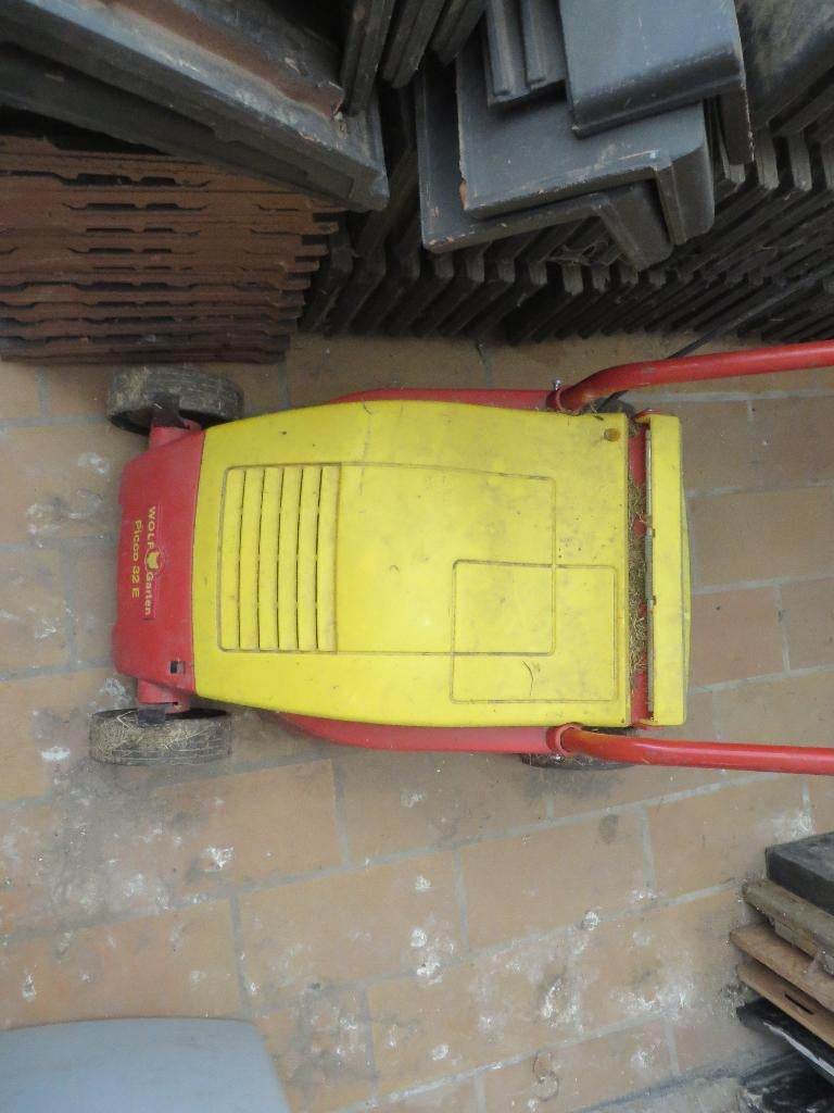 machine à gazon, Enlèvement