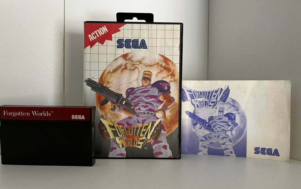 Forgotten worlds sega master system, Ophalen, Zo goed als nieuw, Master System