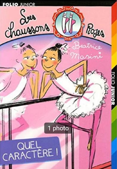 "Les chaussons roses: Quel caractère" Béatrice Masini (2006), Enlèvement ou Envoi, Fiction, Béatrice Masini, Utilisé
