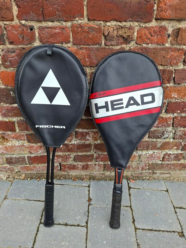 Raquette de tennis une Fischer et une Head, Sports & Fitness, Enlèvement, Raquette, Head