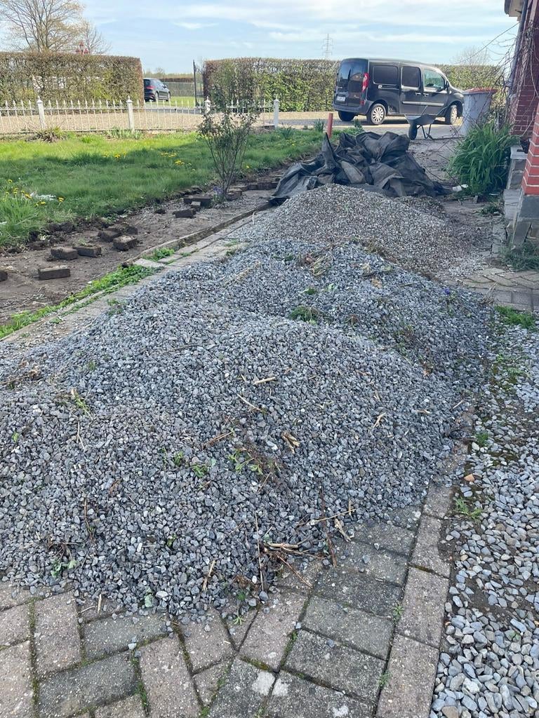 Gratis kiezel, Tuin en Terras, Ophalen of Verzenden