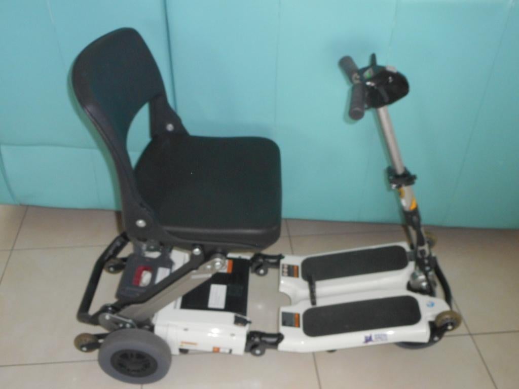 Chaise roulante électrique luggie, Diversen, Rolstoelen, Ophalen, Inklapbaar, Zo goed als nieuw, Elektrische rolstoel